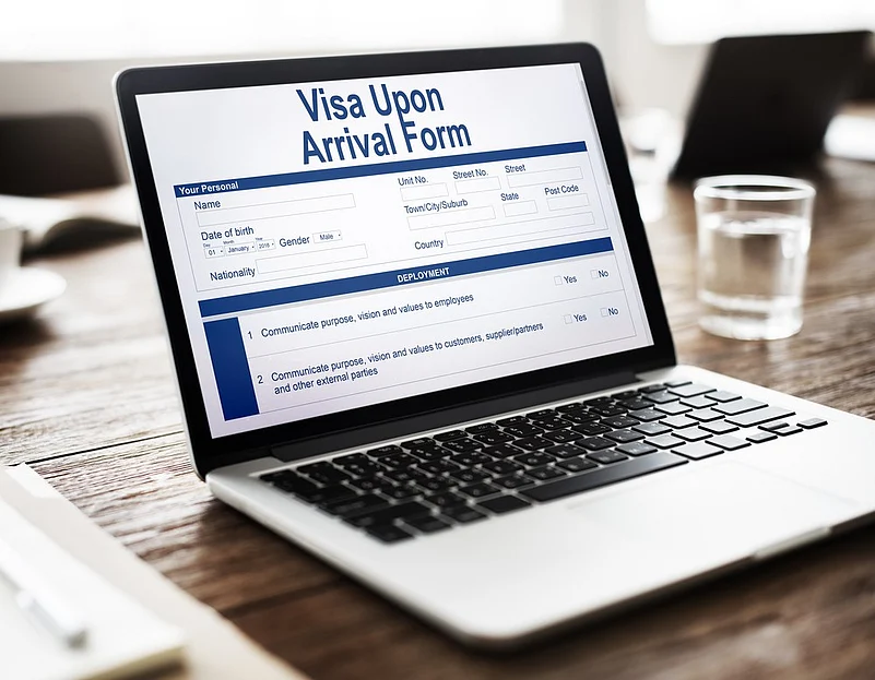 Electronic visas are easy to process