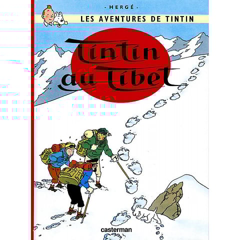 French cover of Tintin in Tibet