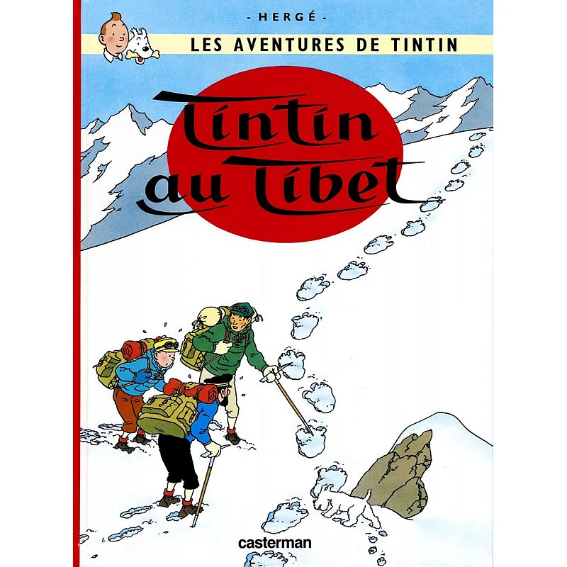 French cover of Tintin in Tibet