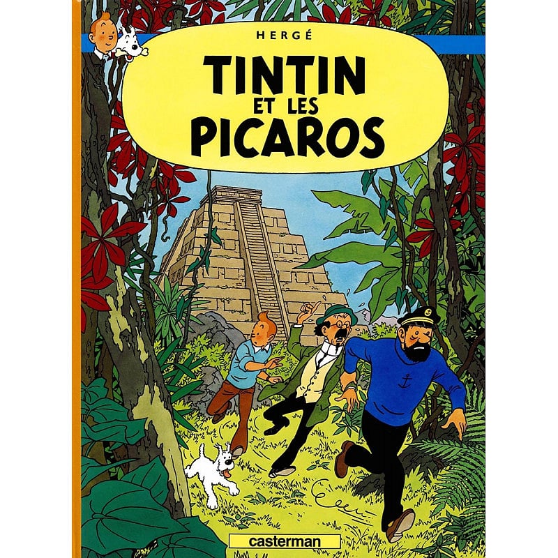 French cover of Tintin and the Picaros