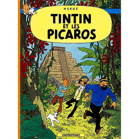 French cover of Tintin and the Picaros
