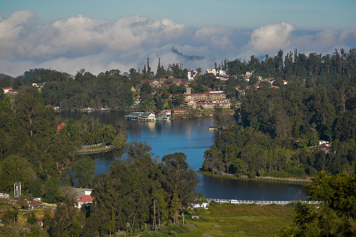 Enjoy the panoramic view of Kodai Lake from Upper Lake View