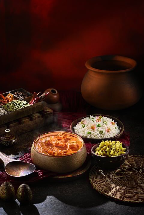 The food choices include vegetarian, pescetarian, poultry, eggetarian, and vegan options