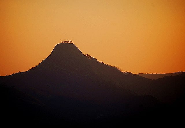 Perumal Peak is 2,440m tall and offers breathtaking sights of the Nilgiri Hills and the Western Ghats