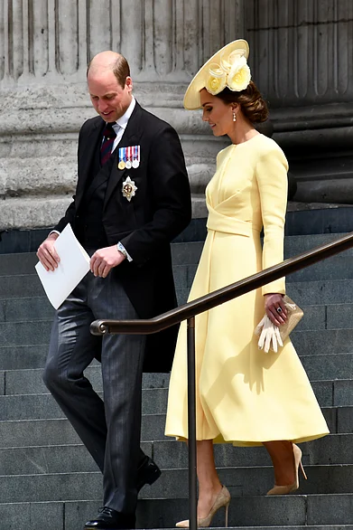 Shutterstock : Prince William and Princess Catherine attend the Platinum Jubilee Service of Thanks Giving at St Pauls Cathedral