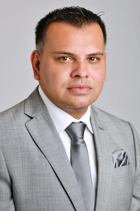 A portrait of Aravind Bundhun