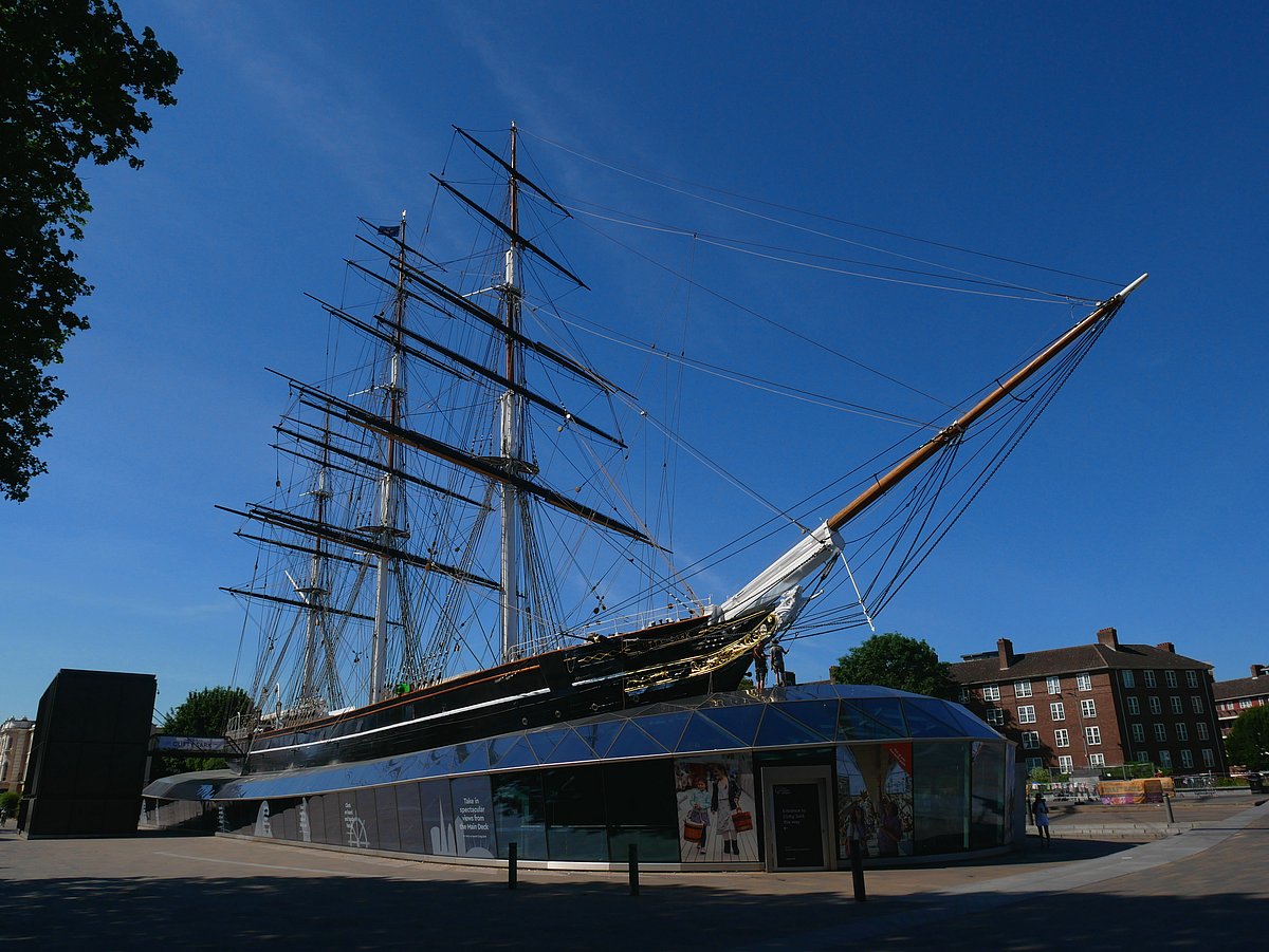 Cutty Sark, the last surviving tea clipper vessel