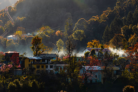 A view of Pithoragarh