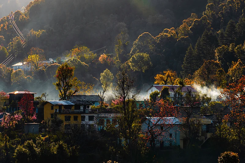 A view of Pithoragarh
