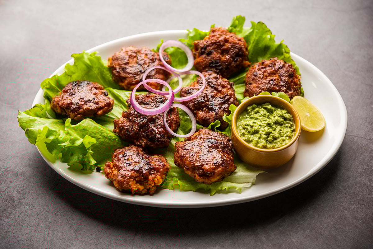 A classic platter of Galouti Kebabs, a culinary speciality of Lucknow