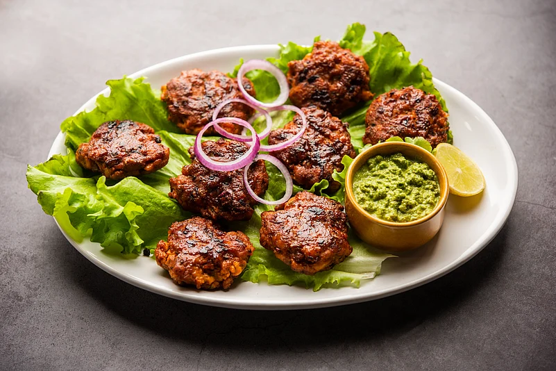 A classic platter of Galouti Kebabs, a culinary speciality of Lucknow