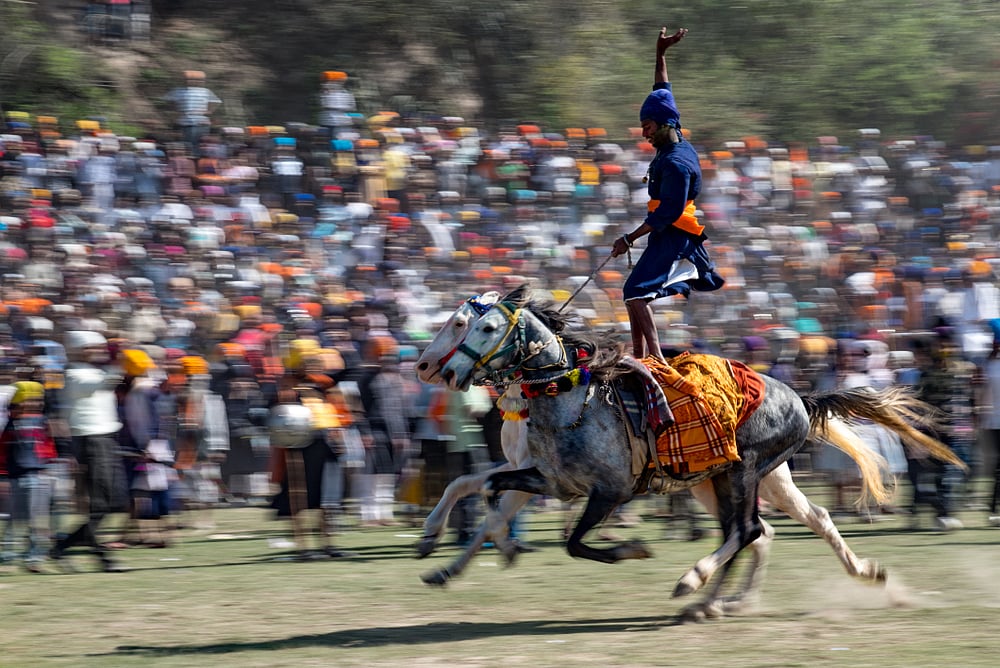 Horseback sports is an integral part of the festival