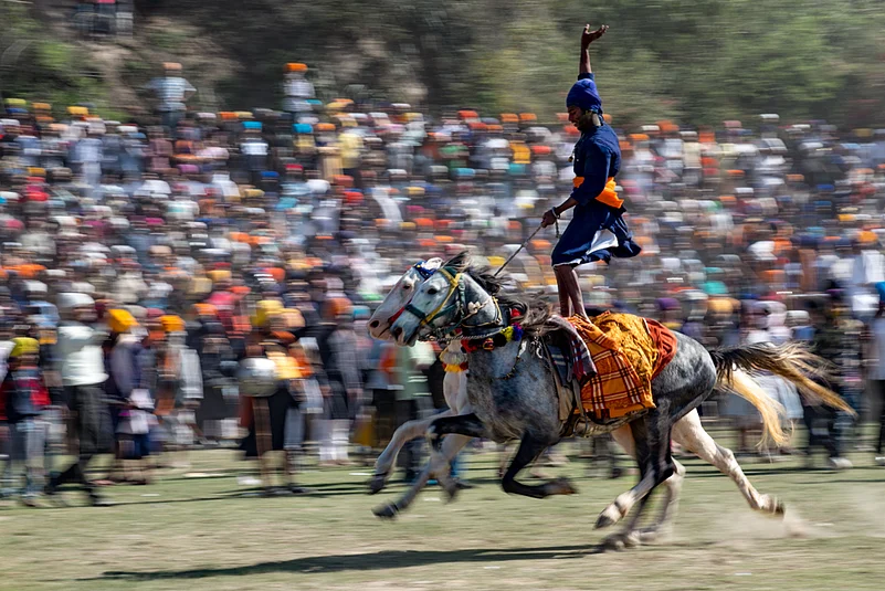 Horseback sports is an integral part of the festival