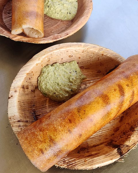 Masala dosa at Mysuru Coffee Bar