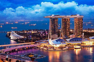 Shutterstock : Before the pandemic-induced lockdown, Singapore had received 1.4 million tourists from India in 2019