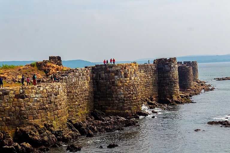 Sindhudurg Fort on the Malvan coast occupies an islet on the Arabian Sea - Dilip Rathod/Shutterstock