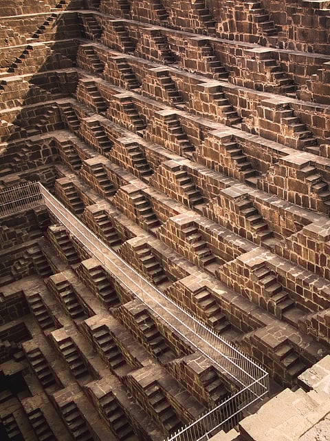Chand Baori Stepwell of Dausa