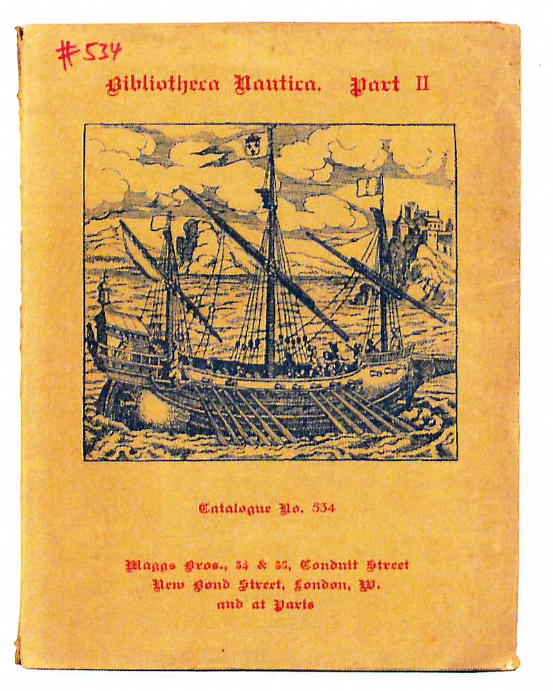 1930 Maggs Bros catalogue