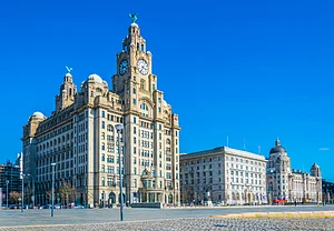 Shutterstock : The Royal Liver Building is one of the prominent symbols of the city of Liverpool