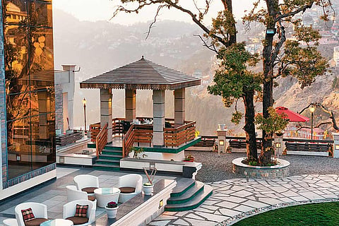 Royal Orchid Fort Resort, Mussoorie, offers a tranquil atmosphere