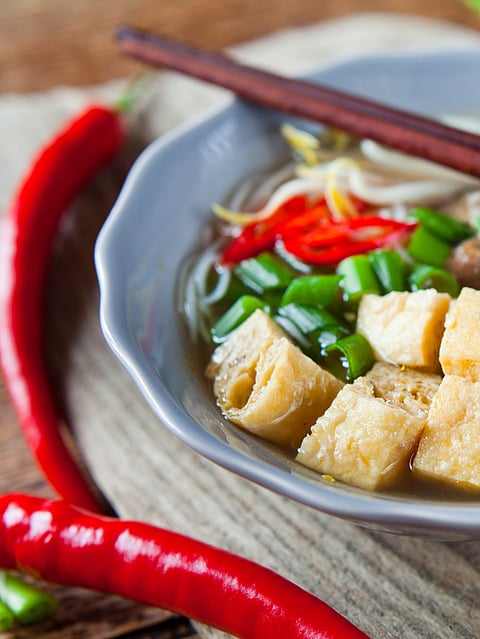 Canh Chua Chay (Vegetarian Hot and Sour Soup)