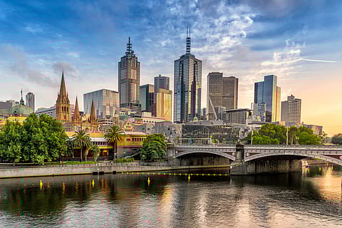 Melbourne is the coastal capital of the southeastern Australian state of Victoria