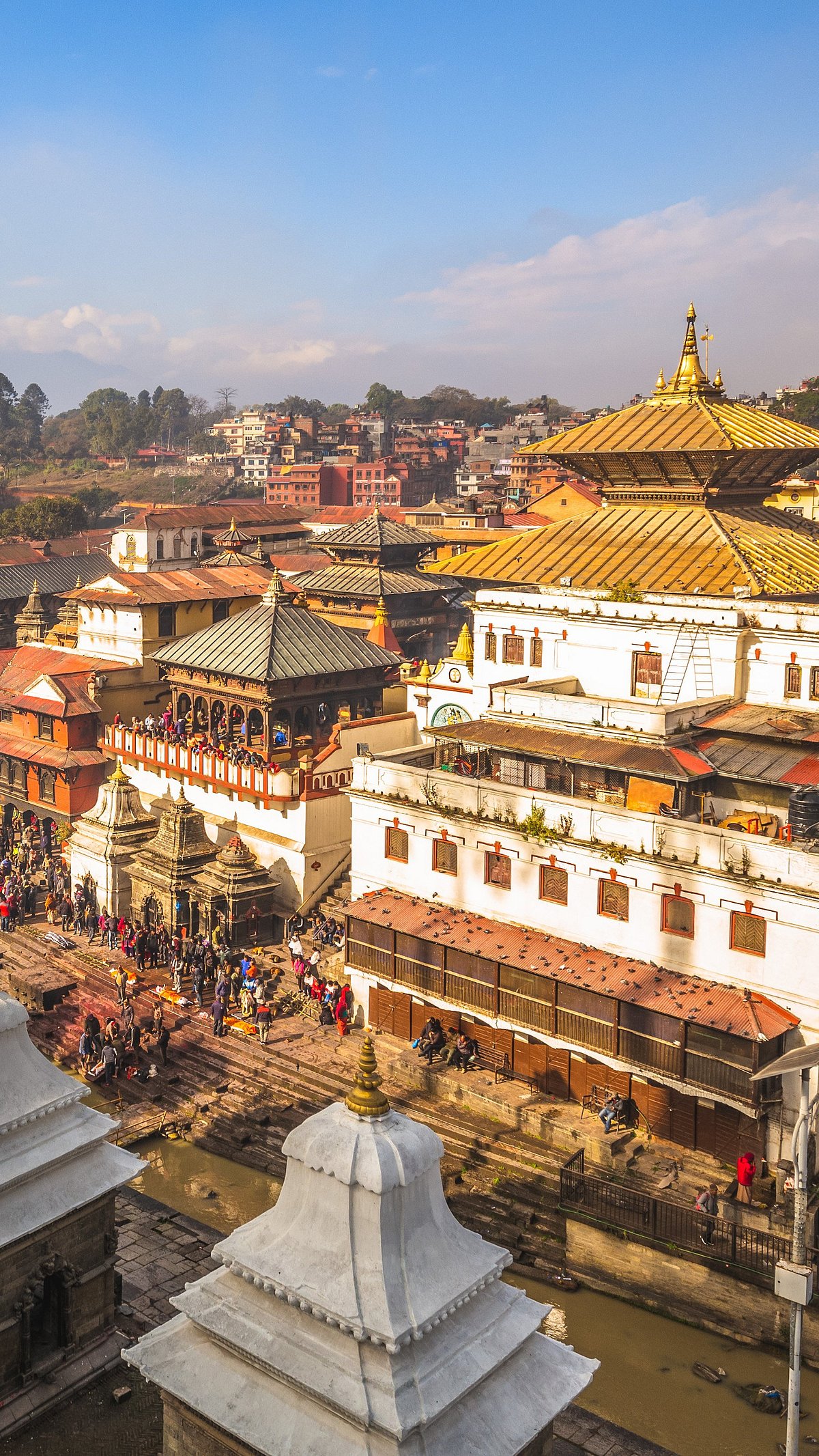 Shutterstock  : Pashupatinath Temple by the banks of the Bagmati River