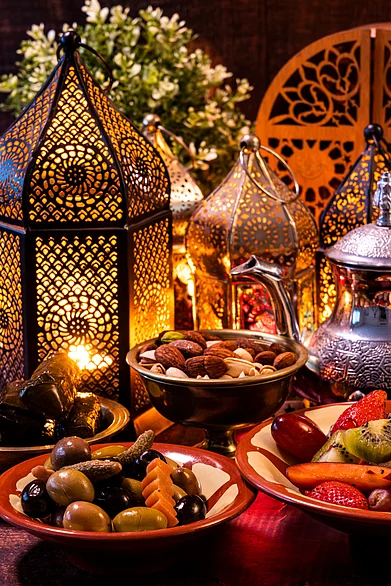 Shutterstock : Iftar is served during the Holy month of Ramadan