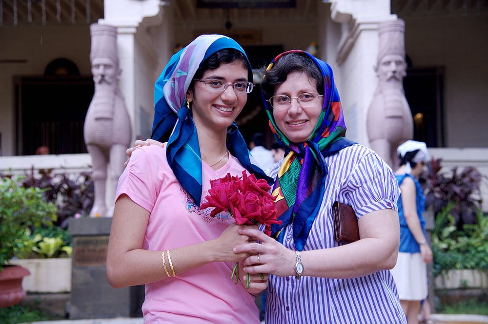 Celebrating Parsi New Year at an agiary in Mumbai