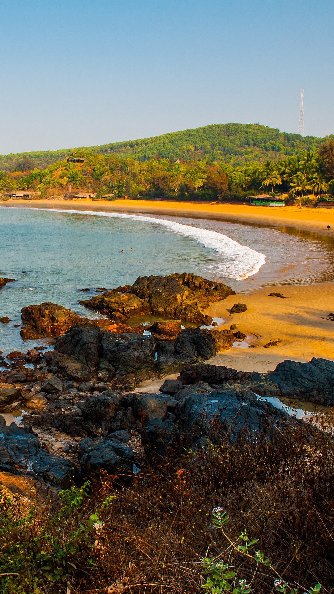 Om beach, Gokarna