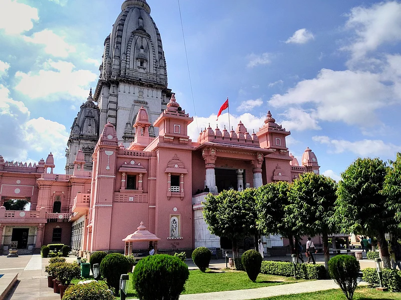 A view of the Kashi Vishwanath Temple