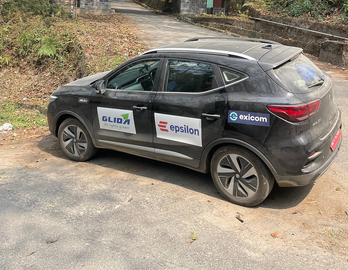 Reddys MG ZS electric car
