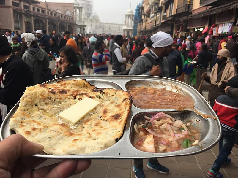 You cannot leave Amritsar without eating the kulcha at this place