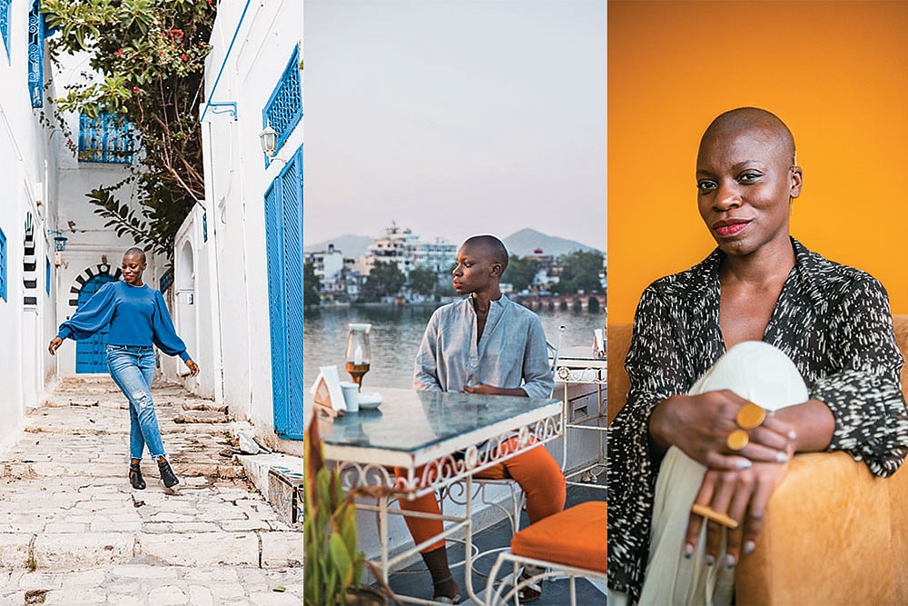 Shots of Nabongo from her travels