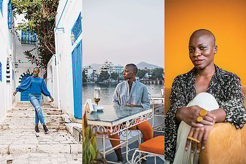 Shots of Nabongo from her travels