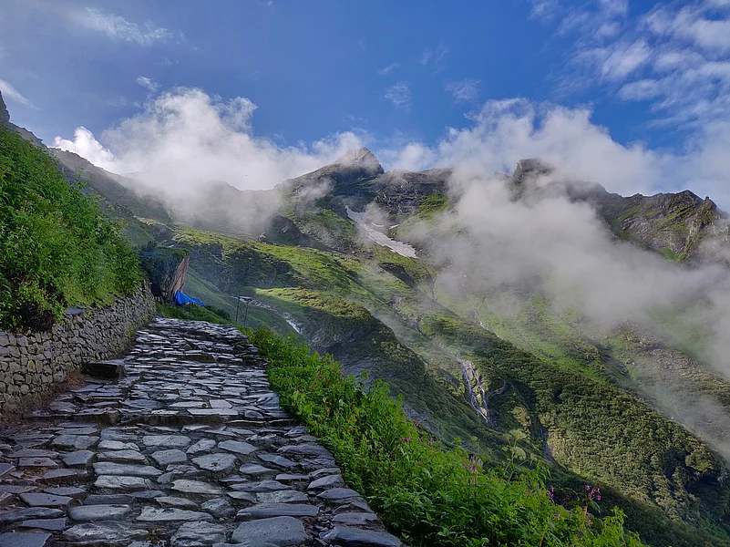 A view of Govindghat