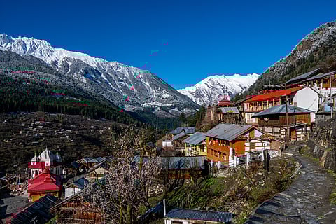 Mukhwa village near Harsil