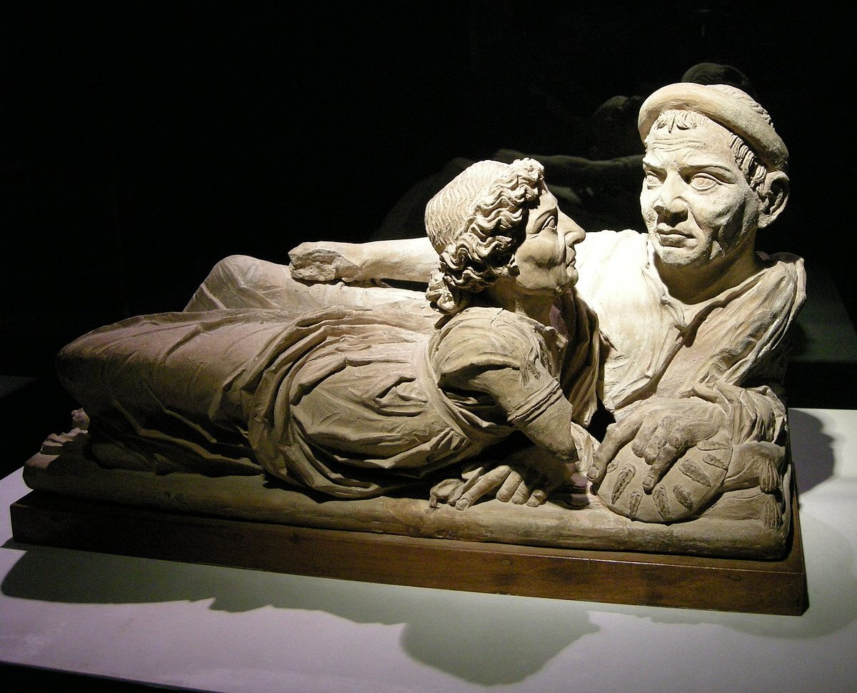Etruscan art on display