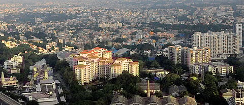 A city scape of Bengaluru