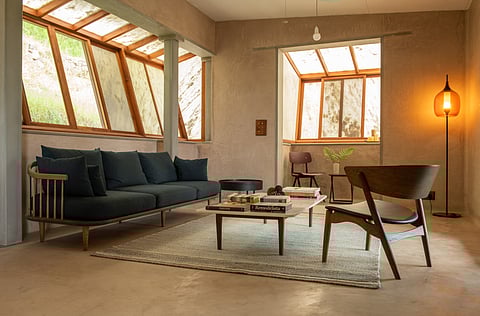 Jain built Amaya using only local materials