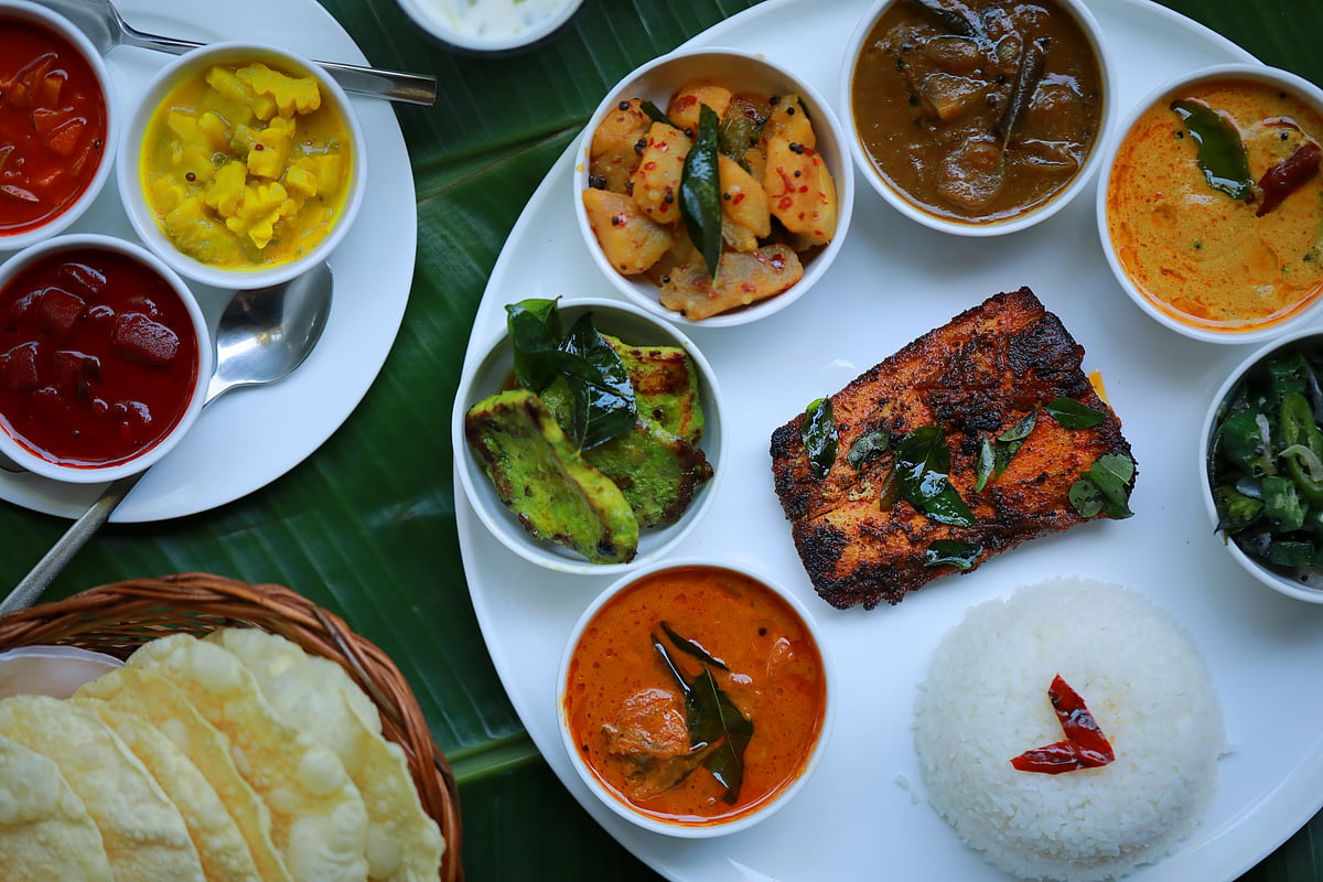 Delicious thali at Wayanad Wild