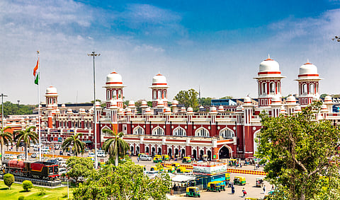 English architect H. Horniman designed the British-era Charbagh Railway Station in Lucknow.