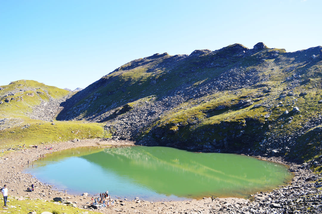 The holy Bhrigu Lake