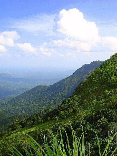 Ponmuddi Hills in Kerala