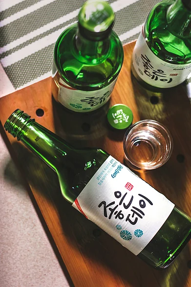 Eiliv Aceron/Unsplash : Soju the Korean National Drink