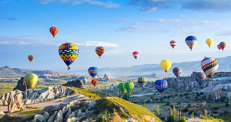 Cappadocia is known around the world as one of the best places to fly with hot air balloons