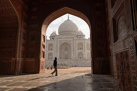 Built in 1648, the Taj Mahal holds the tombs of Shah Jahan, the fifth Mughal emperor, and his wife, Mumtaz Mahal, as a testament to their love