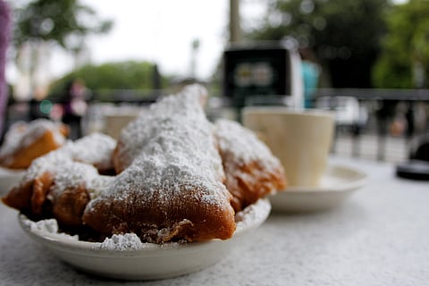 Beignets at Cafe Du Monde