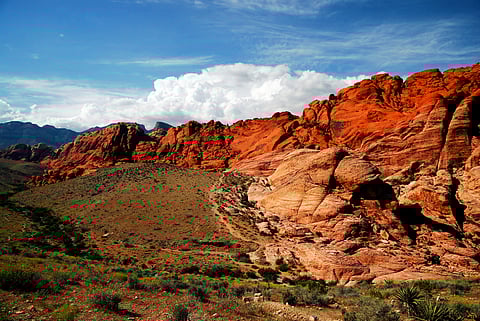 The awe-inspiring landscape of Red Rock Canyon National Conservation Area