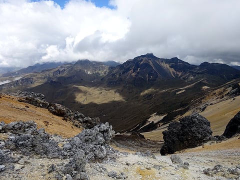 Paramillo del Quindio Natural Reserve is characterized by its rugged, majestic mountains